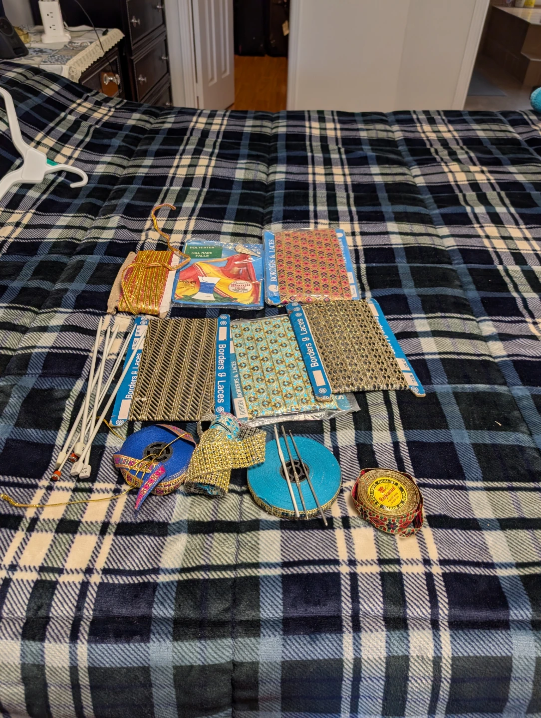 Assorted Sewing Borders and Laces