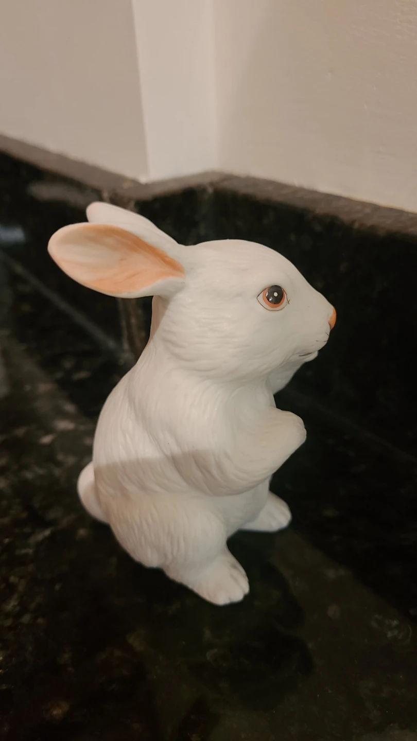 Geo. Z. Lefton Porcelain Rabbit Figurine 1985 - photo 4