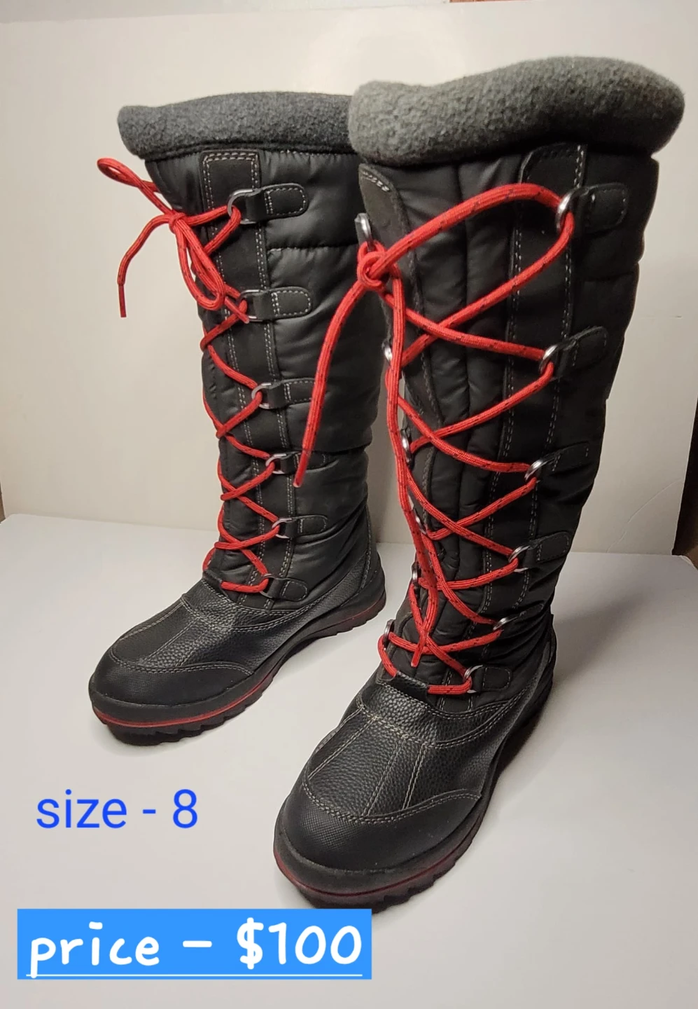 Storm by Cougar Women's Winter Boots Size 8
