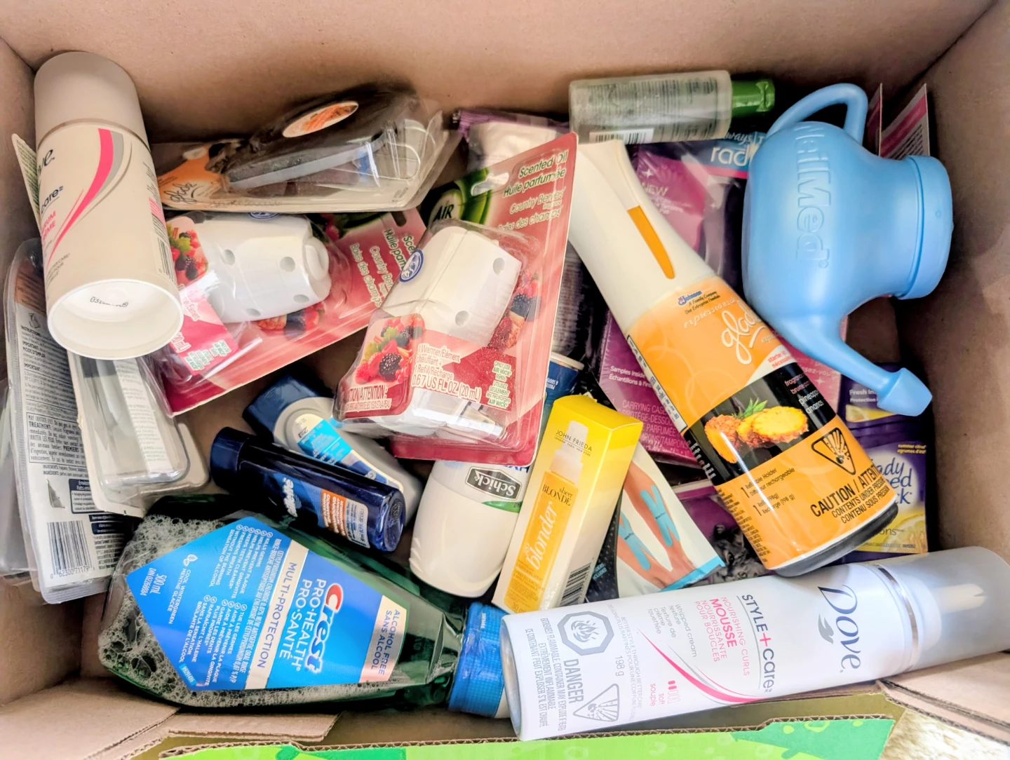 Assorted Personal Care and Household Products