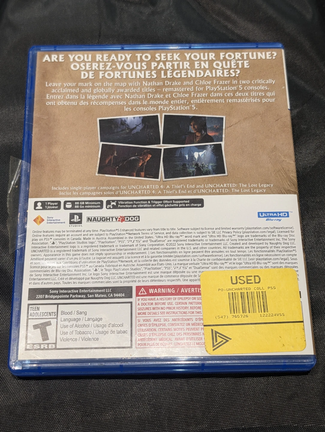 Uncharted: Legacy of Thieves Collection - PS5 game - photo 2