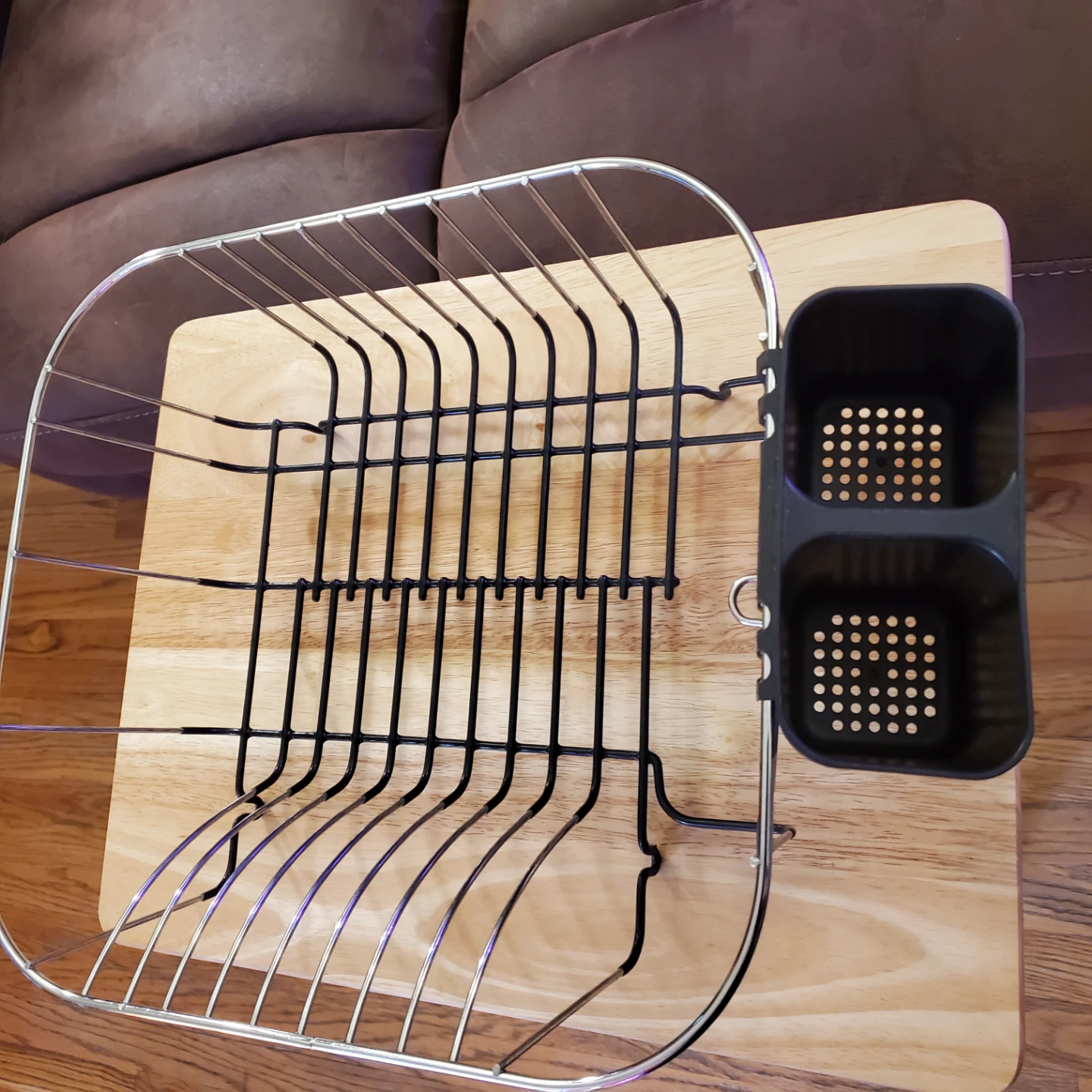 Dish Drying Rack with Cutlery Holder - photo 2