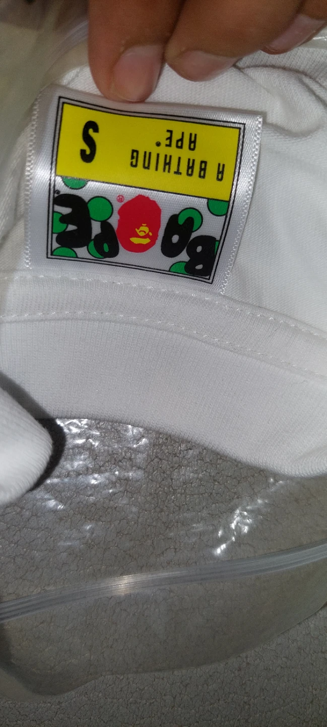 A Bathing Ape T-Shirt White Blue Camo - photo 3