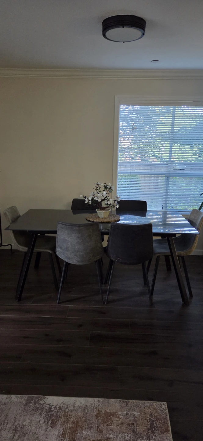 Stunning Modern Glass Dining Set - photo 2