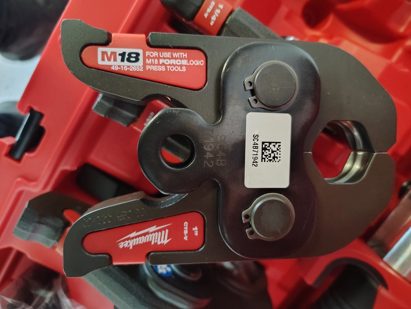 Milwaukee M18 ForceLogic Press Tool Jaws - photo 3
