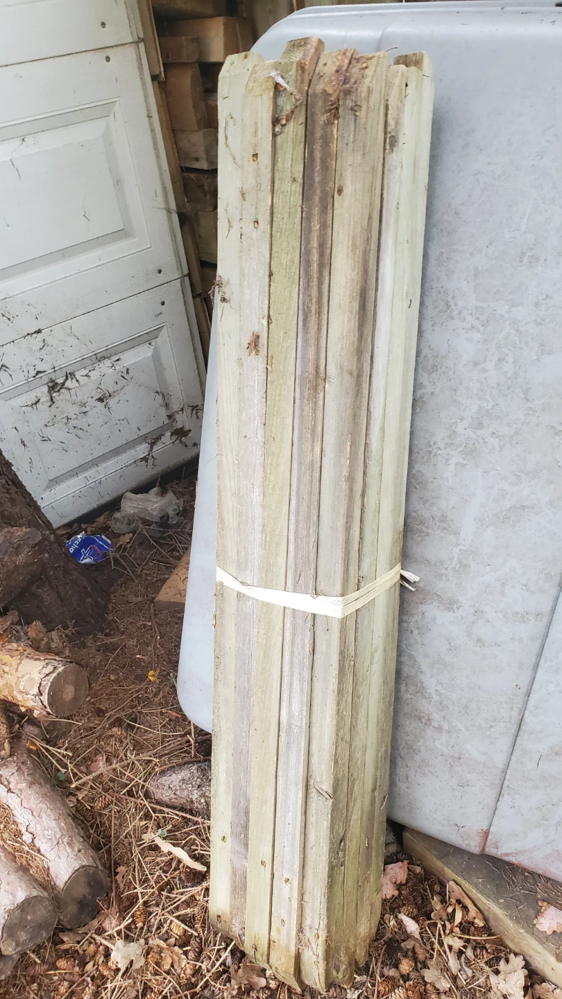 Pressure-Treated Wood Planks