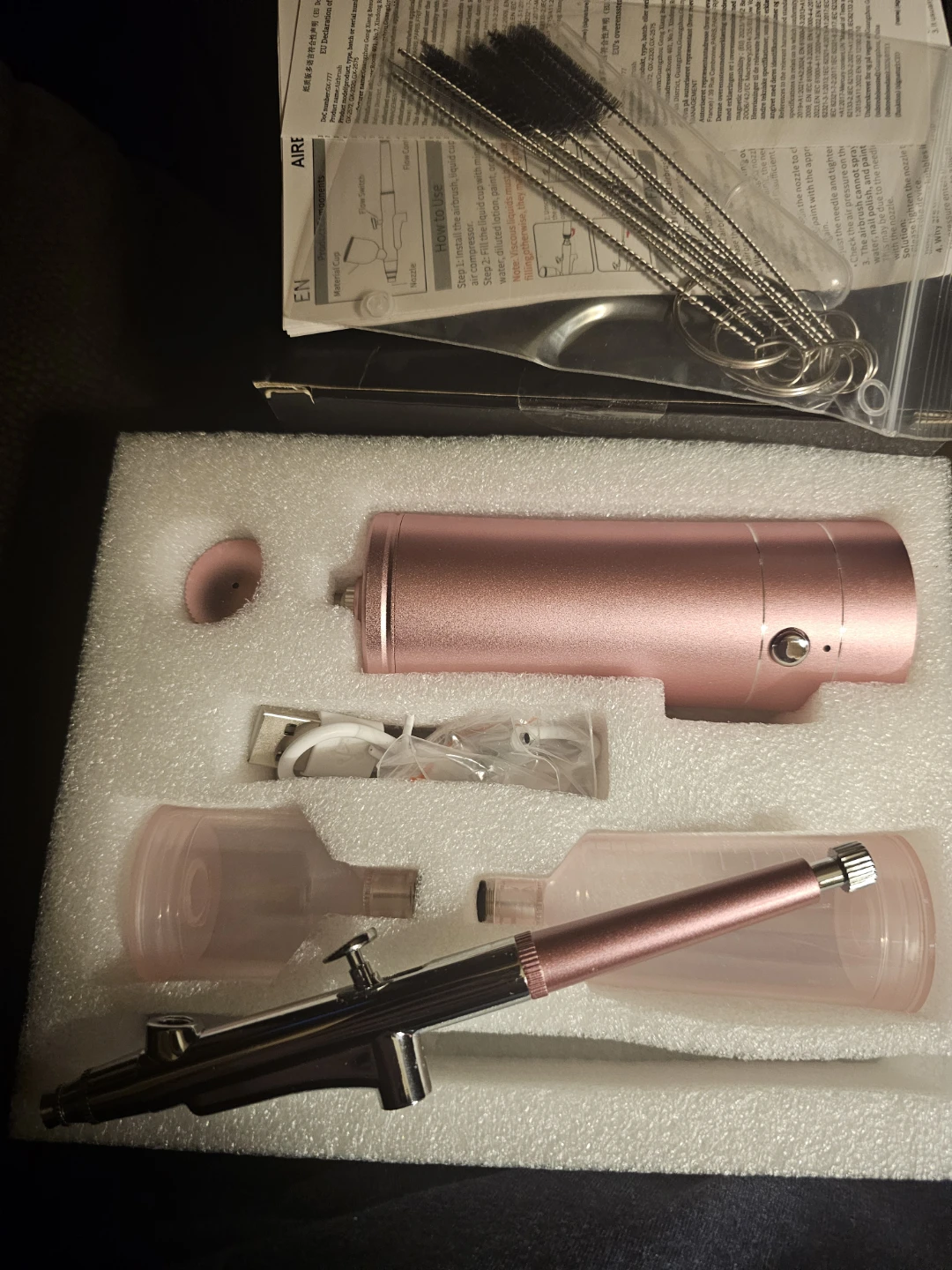 Airbrush system with compressor kit - photo 2