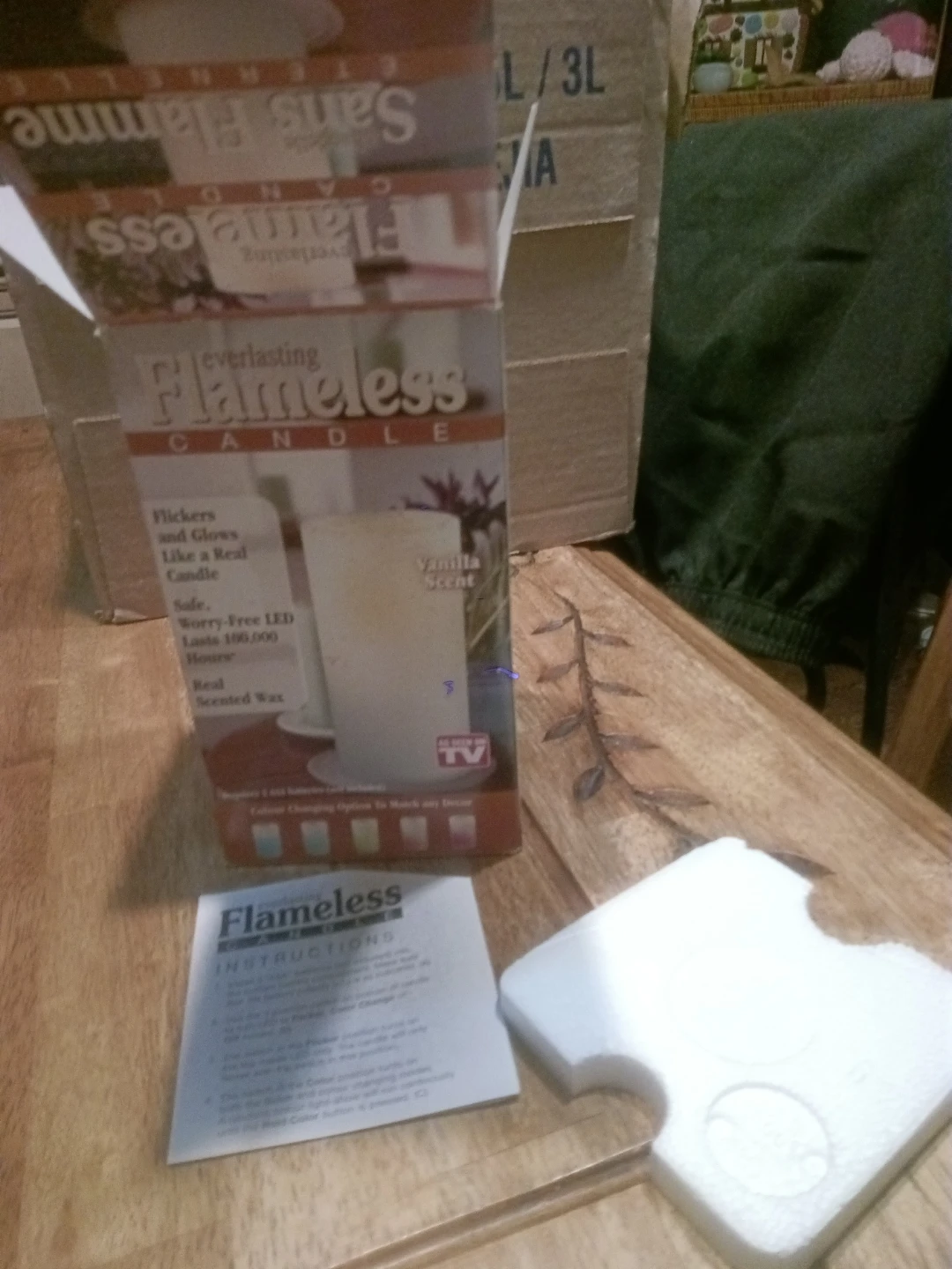 Everlasting Flameless Candle (Keswick)