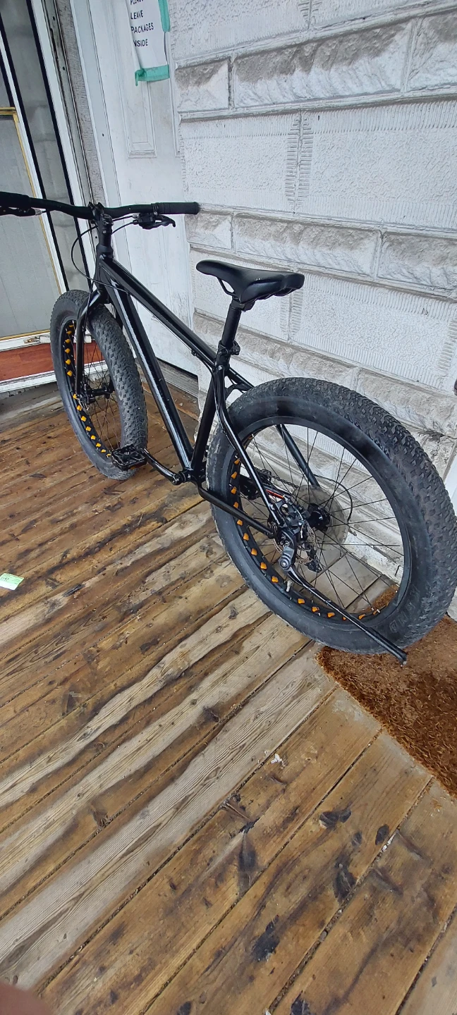 Black Fat Tire Bicycle - photo 2