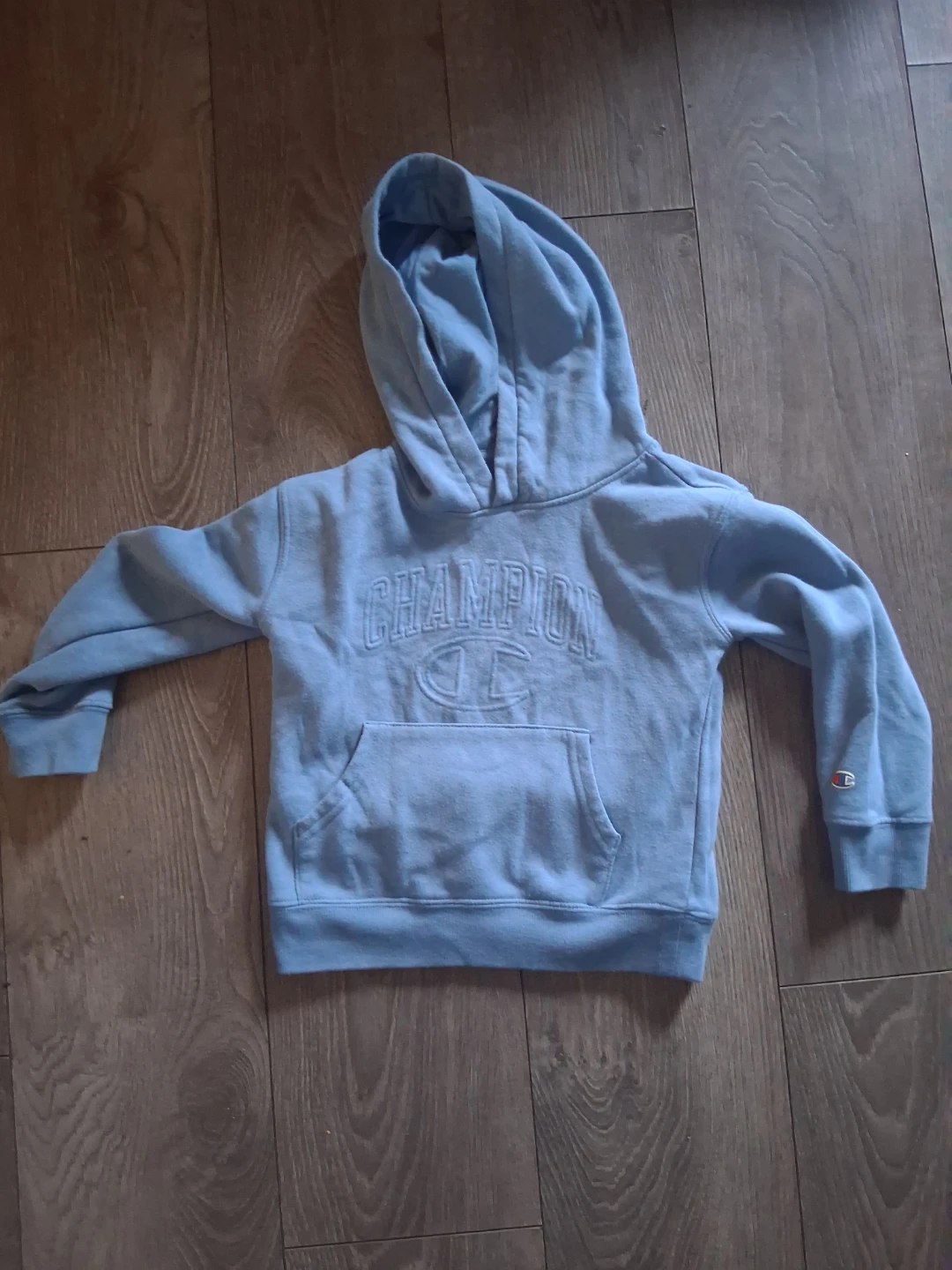 Kids size 5 pullover champion hoodie