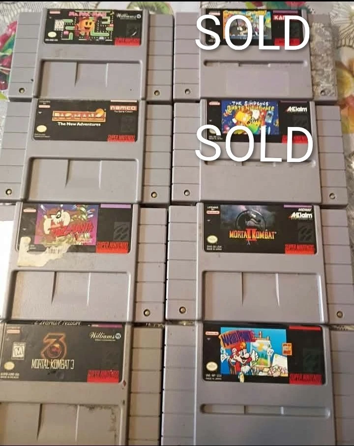 SNES NES Games