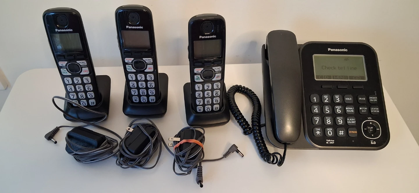 Panasonic DECT 6.0 Cordless Phone System