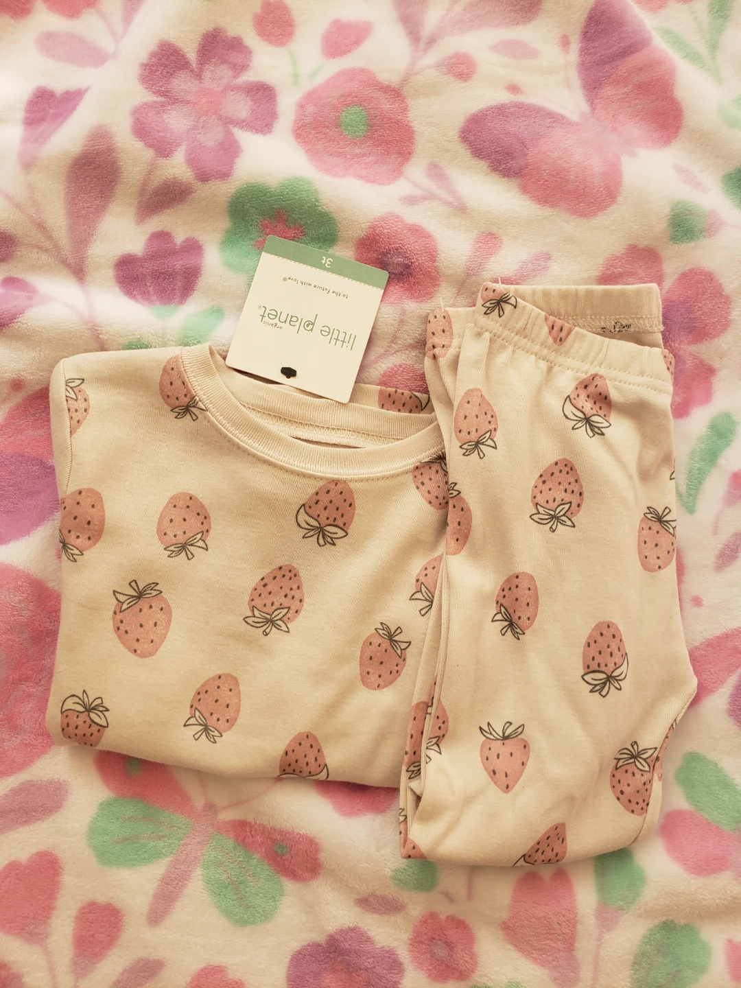 Little Planet Organic Toddler Pajama Set 3T - photo 2