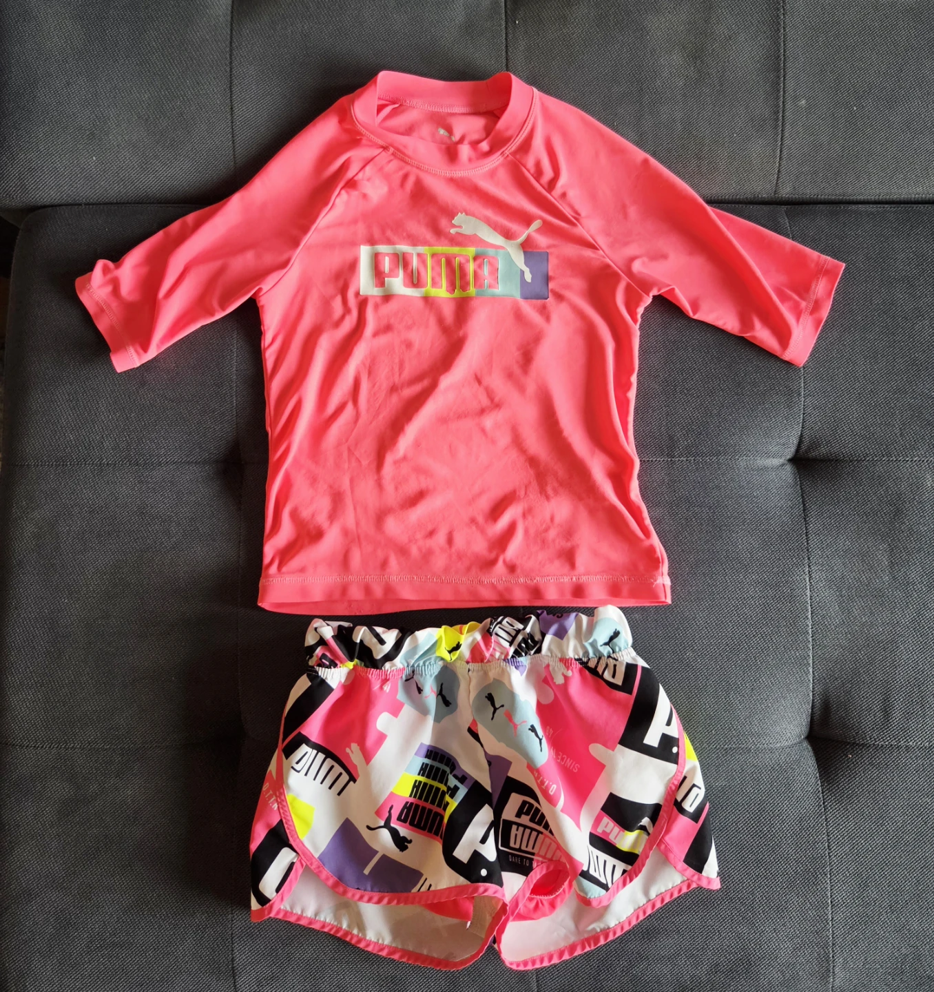 Puma Girls Swim Set 7-8T