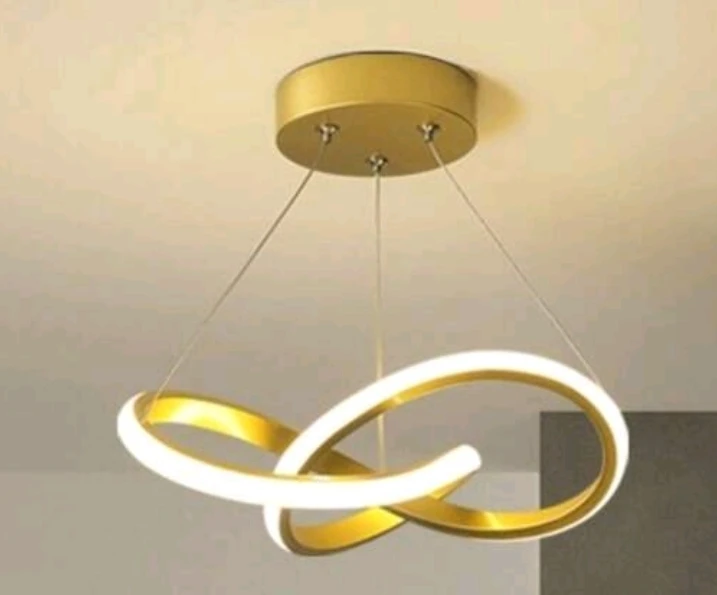 Gold LED Modern Chandelier