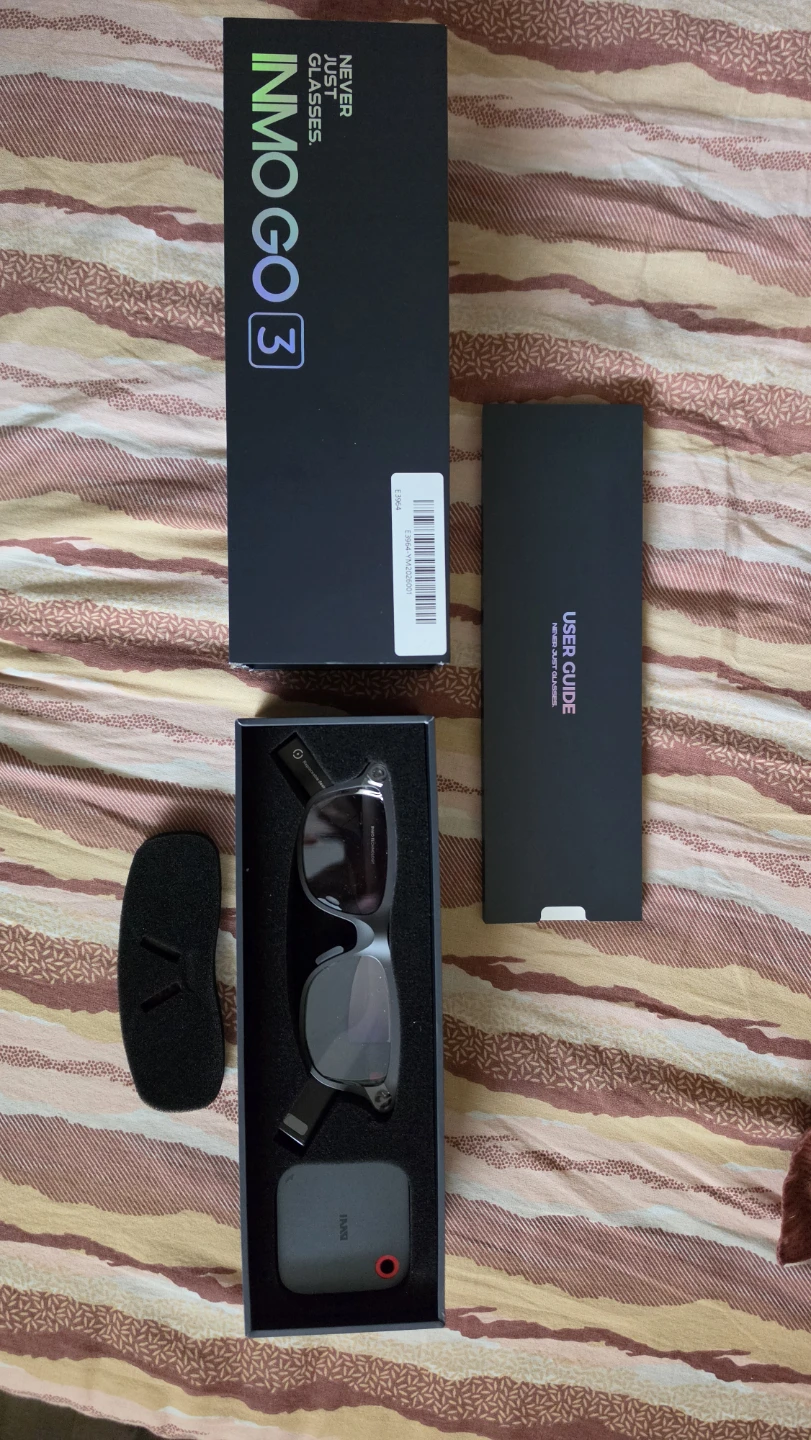 INMO GO 3 AR Glasses and INMO Ring 4 Set
