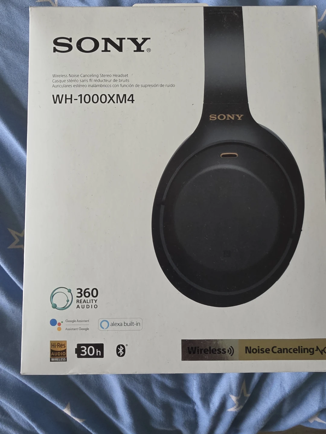 Sony WH-1000XM4 Wireless Noise Canceling Headphones