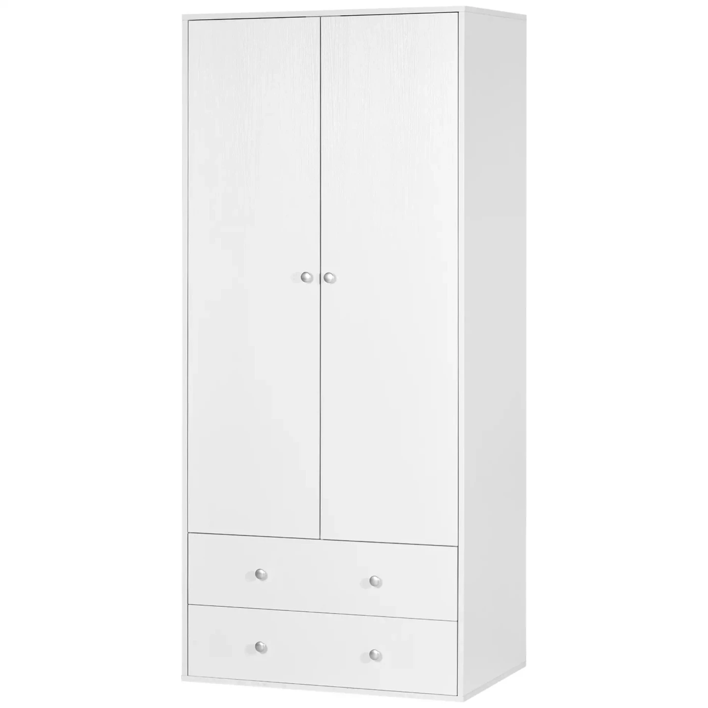 HOMCOM  Wardrobe Closet with 2 Drawers. - photo 4