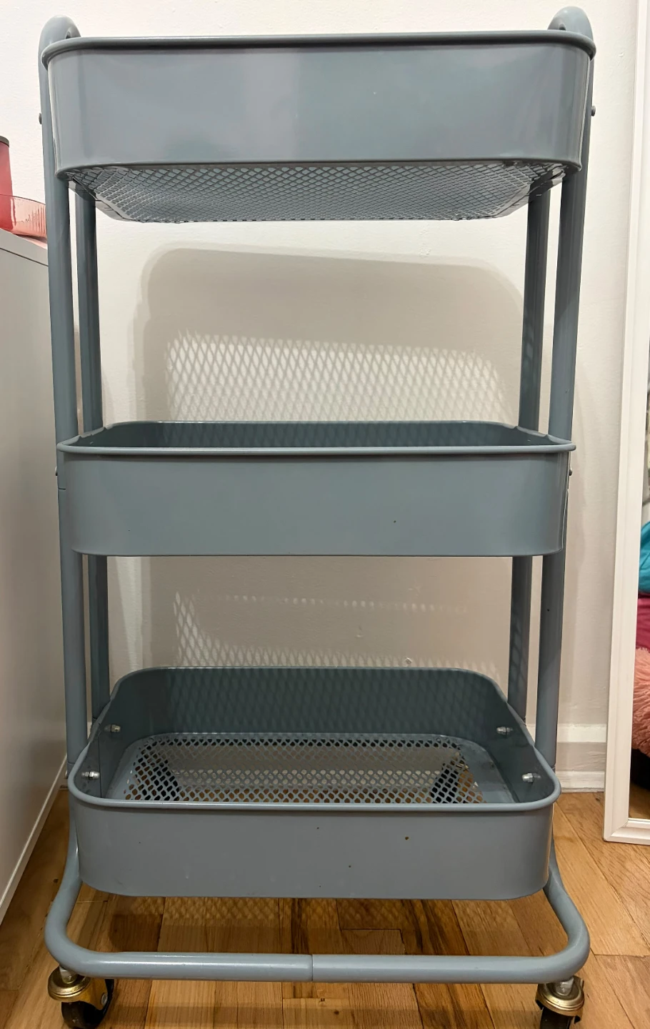IKEA RÅSKOG Three-Tier Utility Cart