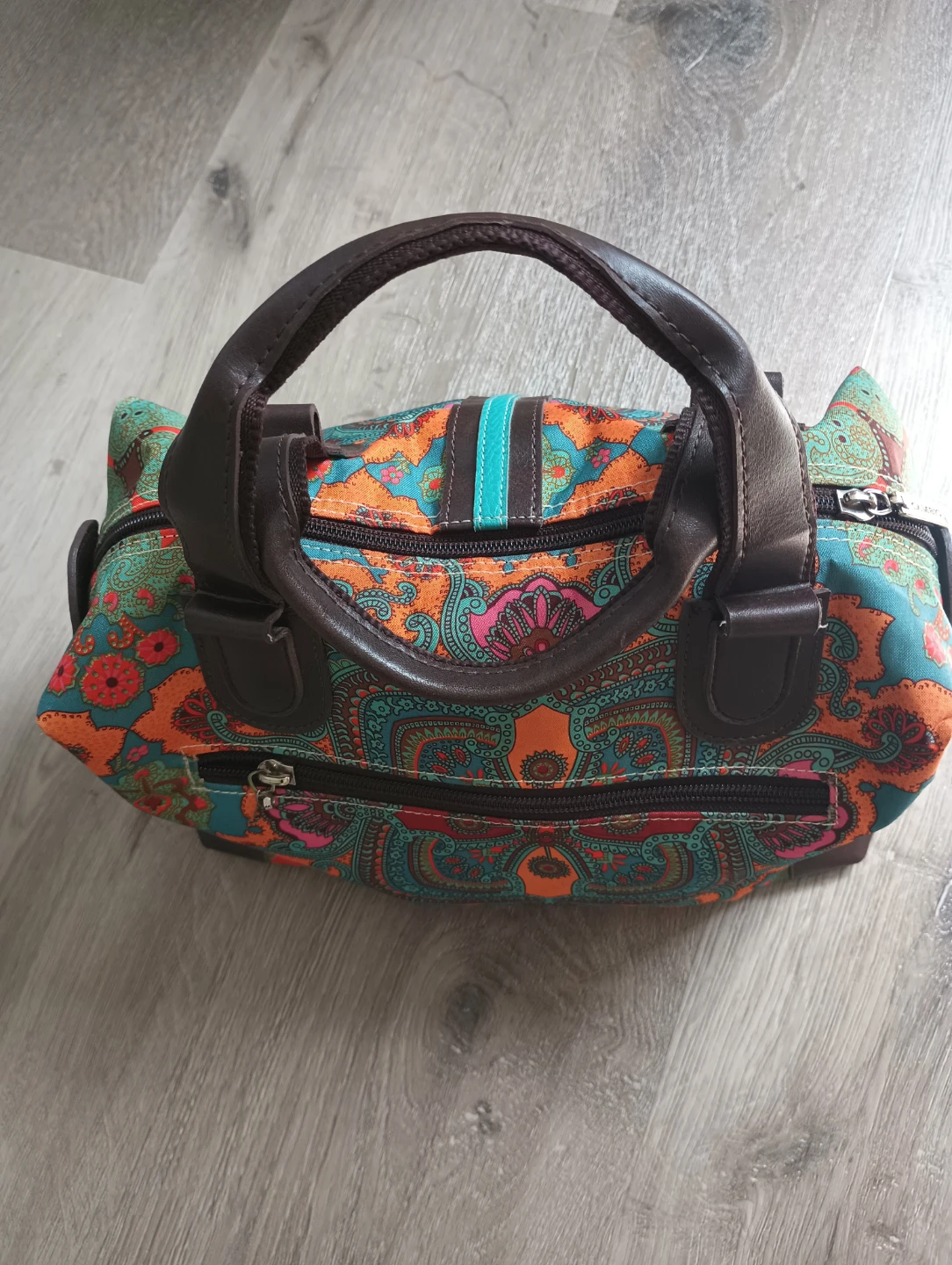 CAMBIO Colourful Paisley Satchel Bag - photo 2