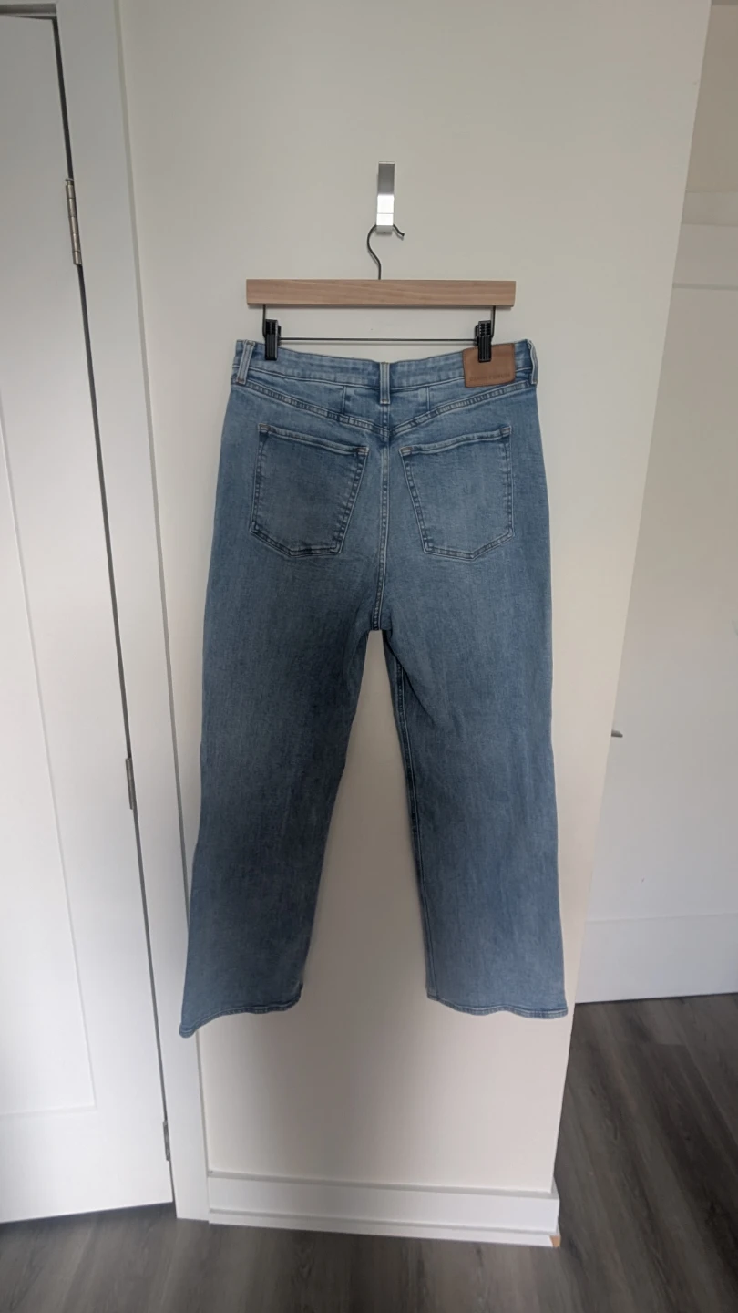 Denim Forum The '90s Snatched Hi-Rise Wide Jeans - photo 5
