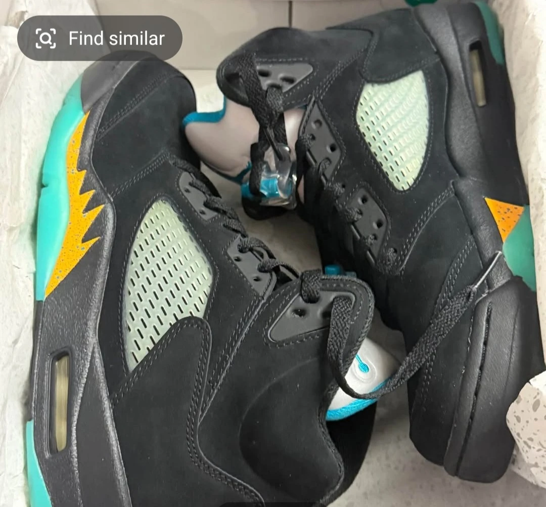 r Jordan 5 Retro Aqua - photo 5