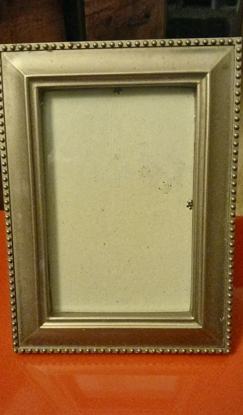 Gold Beaded Picture Frame