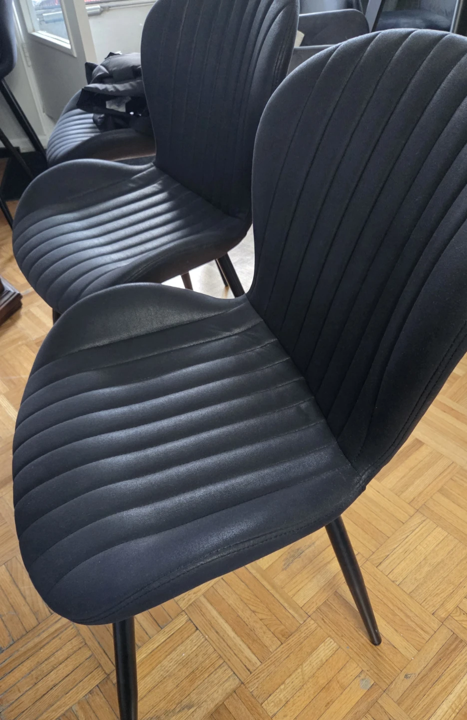 Daluvenix Modern Fabric Dining Chairs - Set of 6 - photo 3