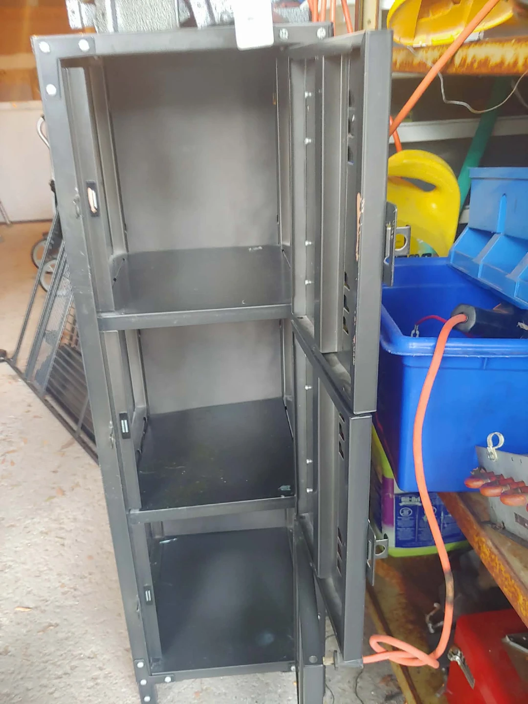 Metal 3-Door Storage Locker - photo 2