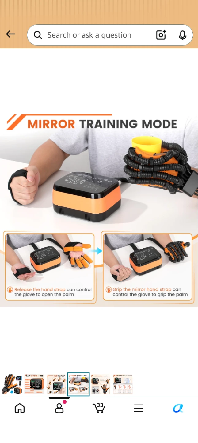 Rehabilitation Robot Hand Glove 🏈 - photo 4