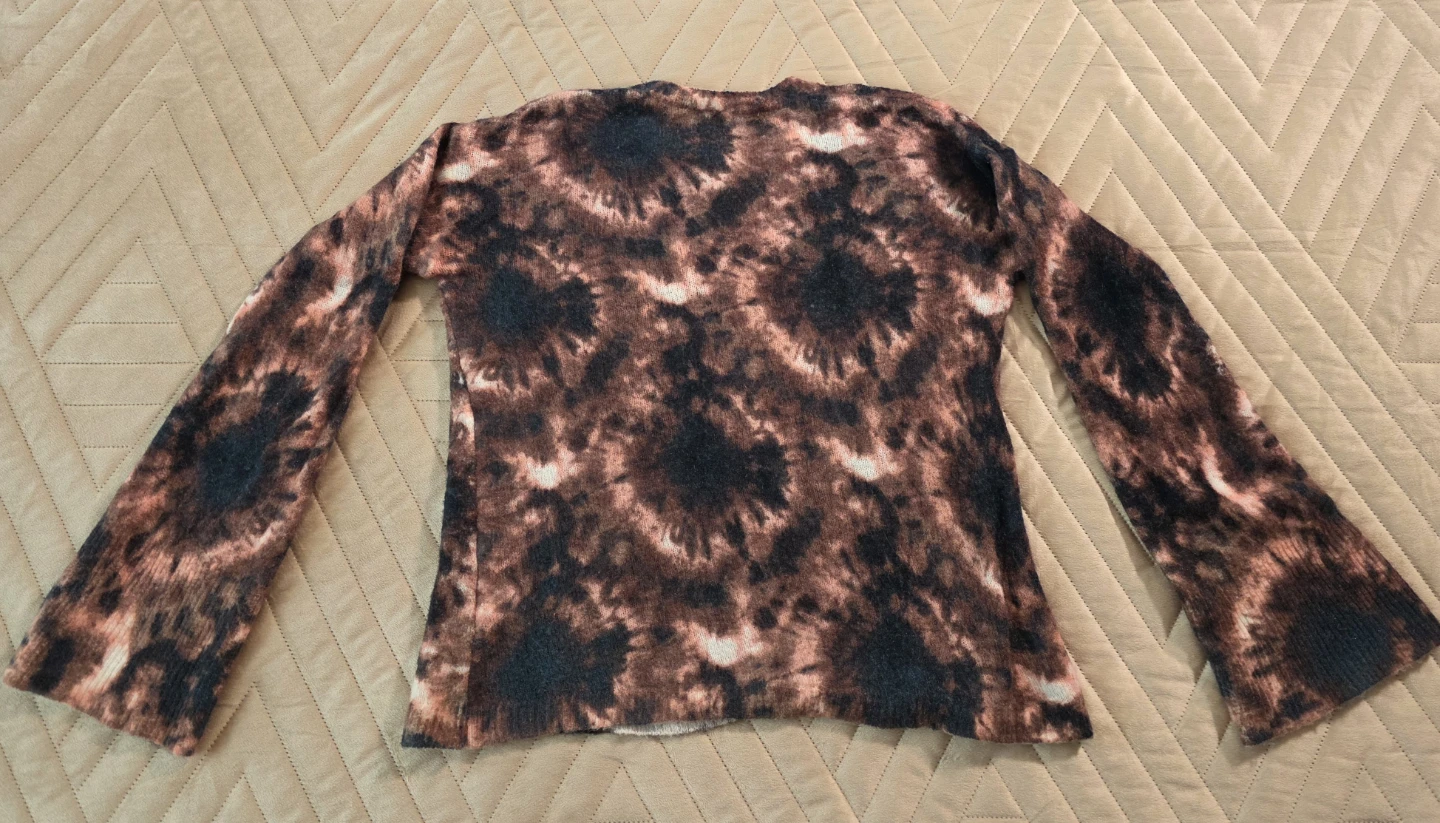 Zara tie-dye knit sweater - photo 2