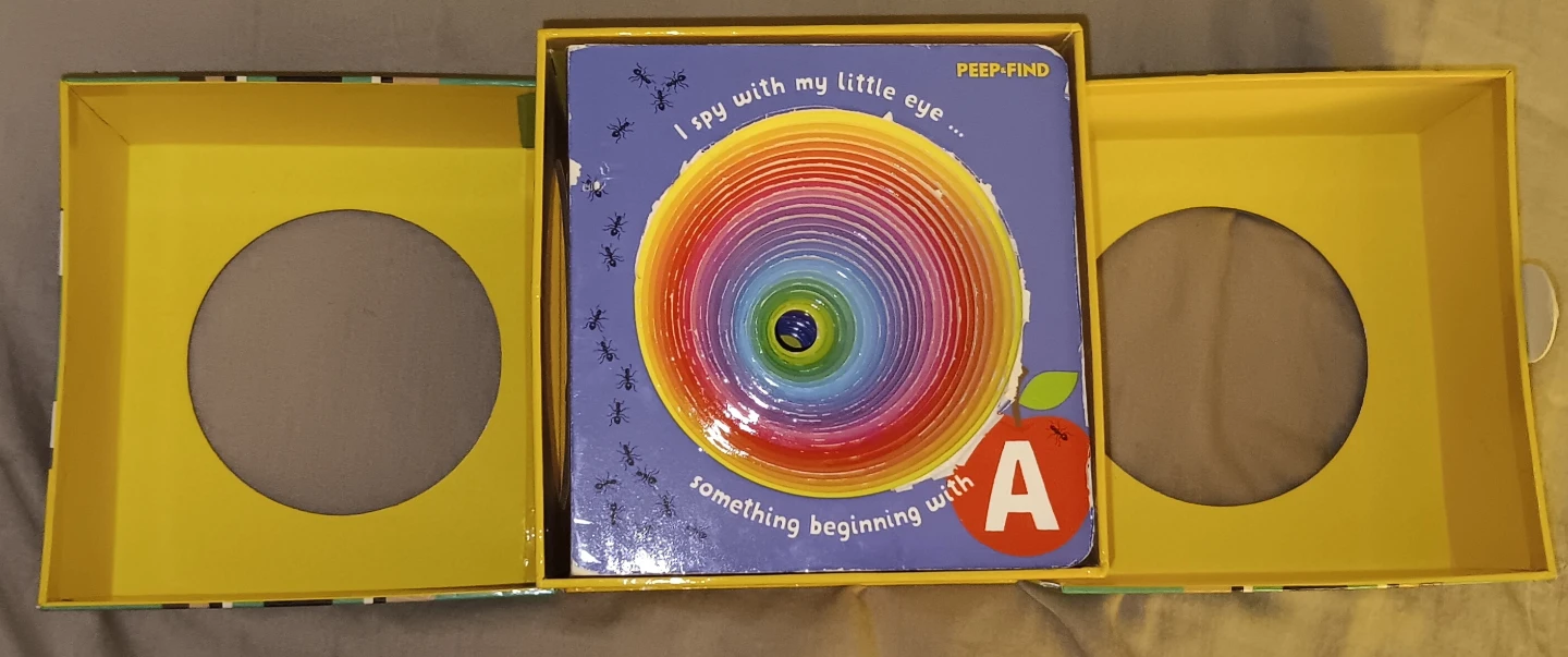 Peep & Find ABC + 123 Box Set - photo 3