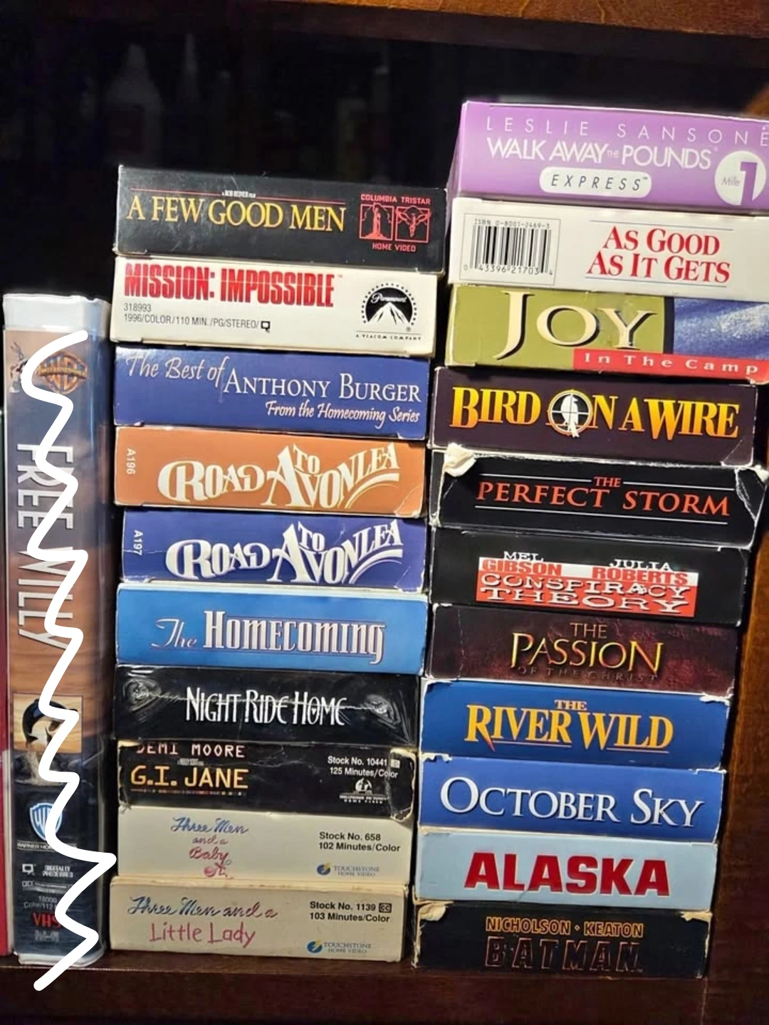Various VHS Tapes