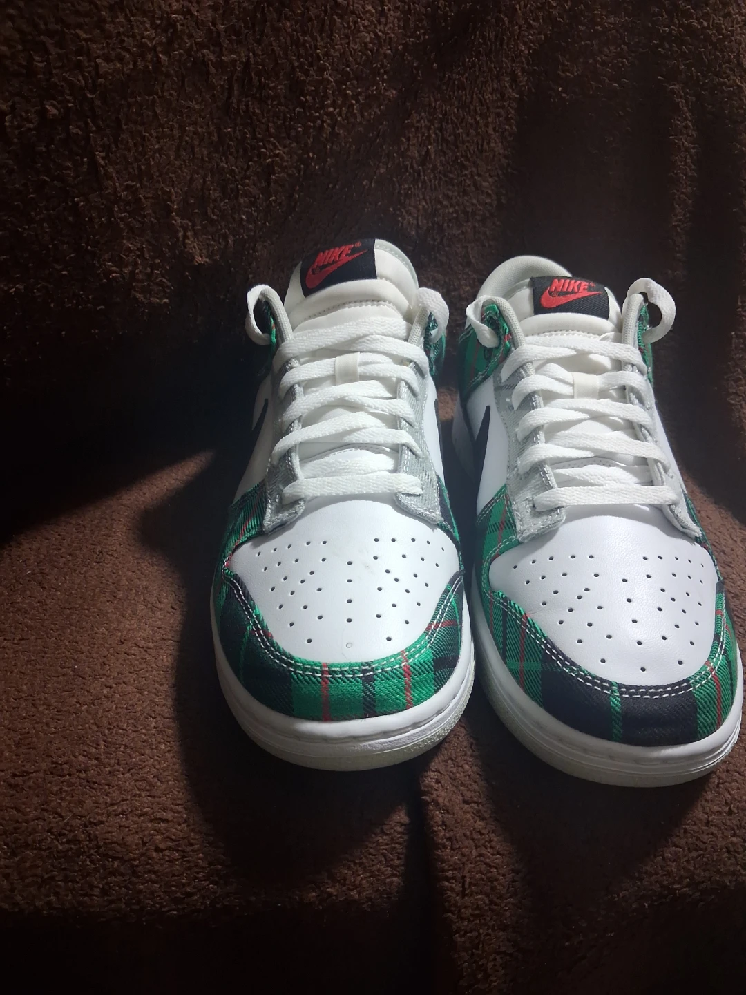 Nike dunk low tartan plaid size 10 - photo 2
