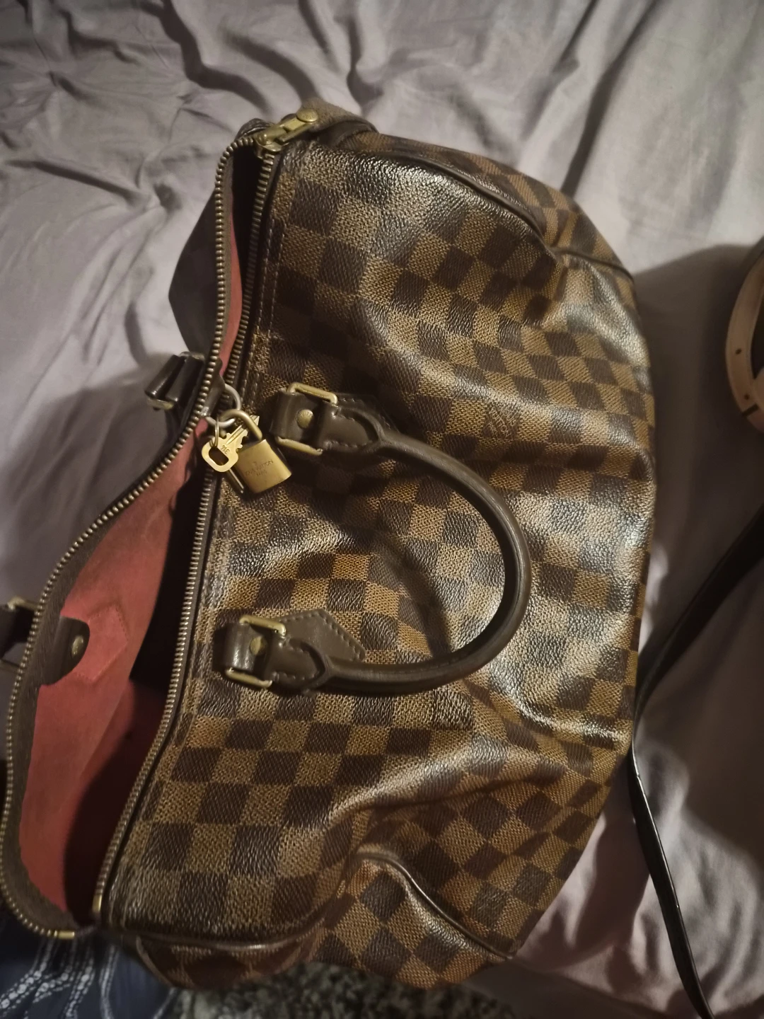 Louis Vuitton Speedy 30 Damier Ebene