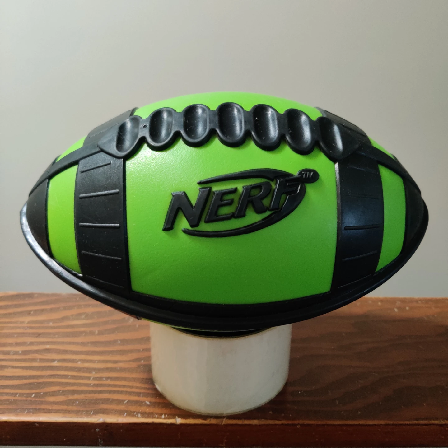 Green Nerf Blitz foam football
