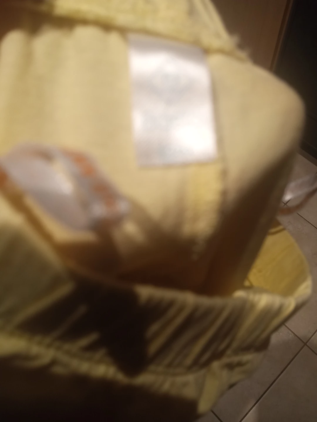 Light Yellow Baby Trousers - 12m - photo 3