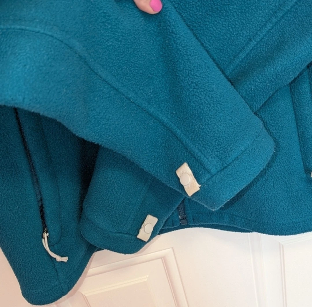 The North Face Women's Deep Teal Teddy Fleece Jacket Medium - photo 5