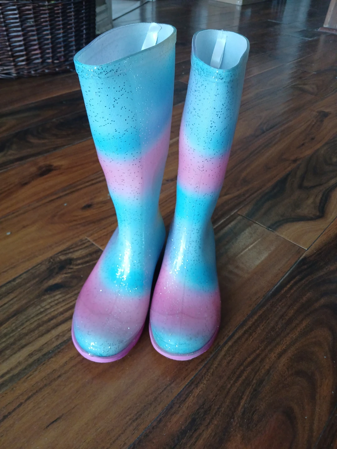Glittery Rain Boots Size 1 - photo 2