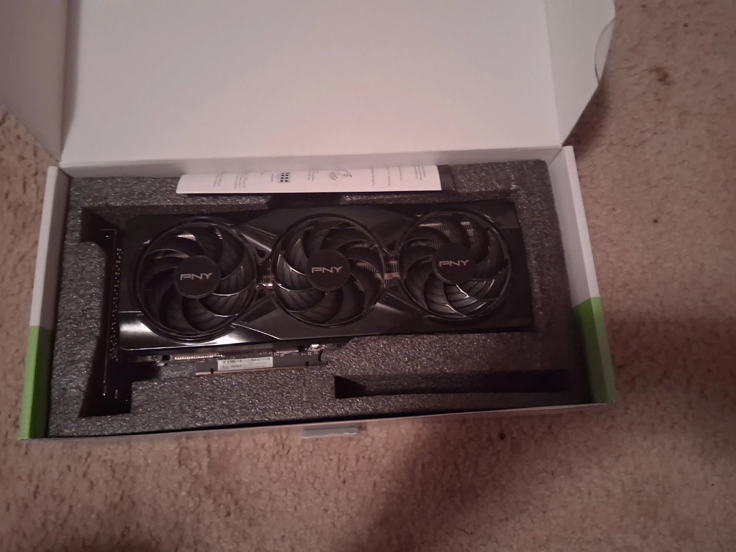 PNY NVIDIA GeForce RTX™ 5070 Ti OC Triple Fan Graphics Card - photo 2