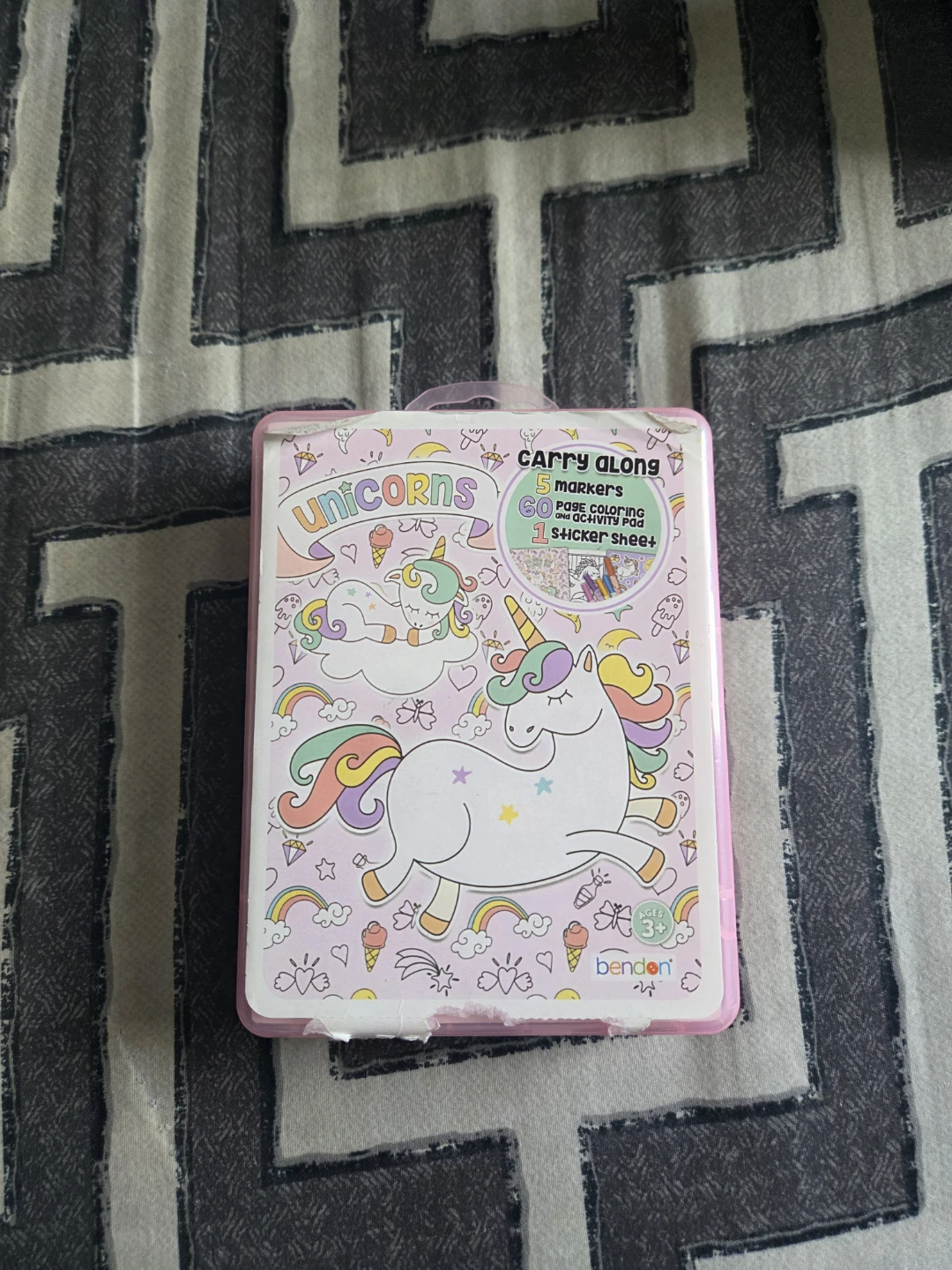 Bendon Unicorns Carry Along Activity Set
