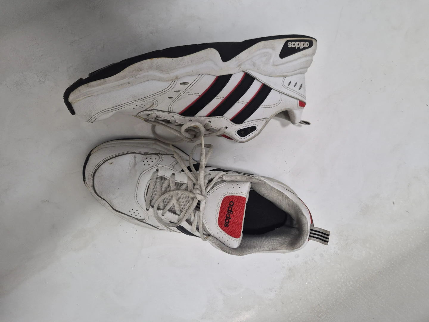 Adidas White Athletic Sneakers - photo 3