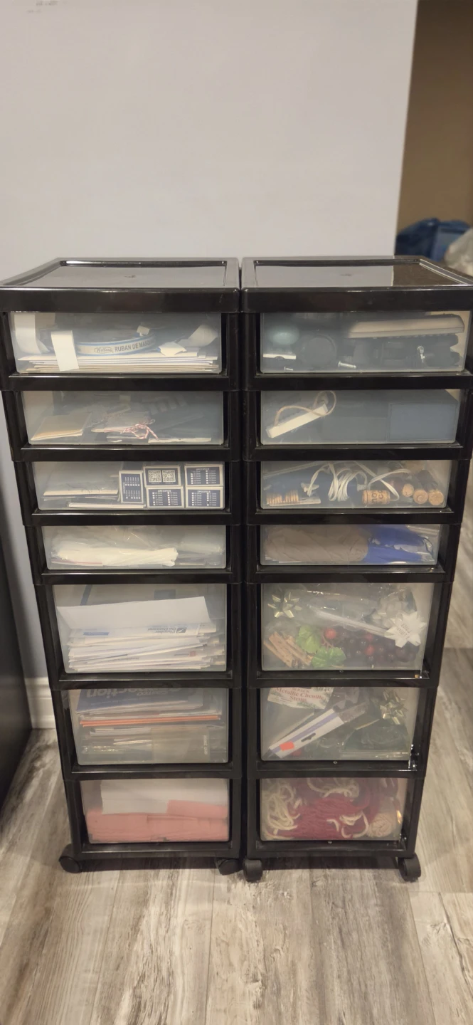 Two Mini Chest Storage Tower Units - photo 3