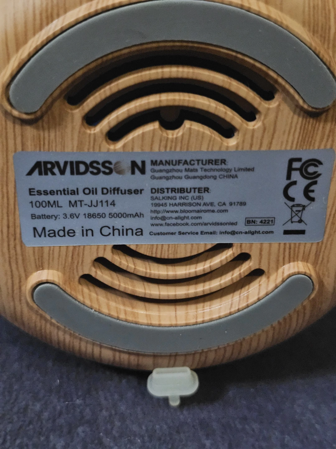 Arvidsson Essential Oil Diffuser 100ml - photo 3
