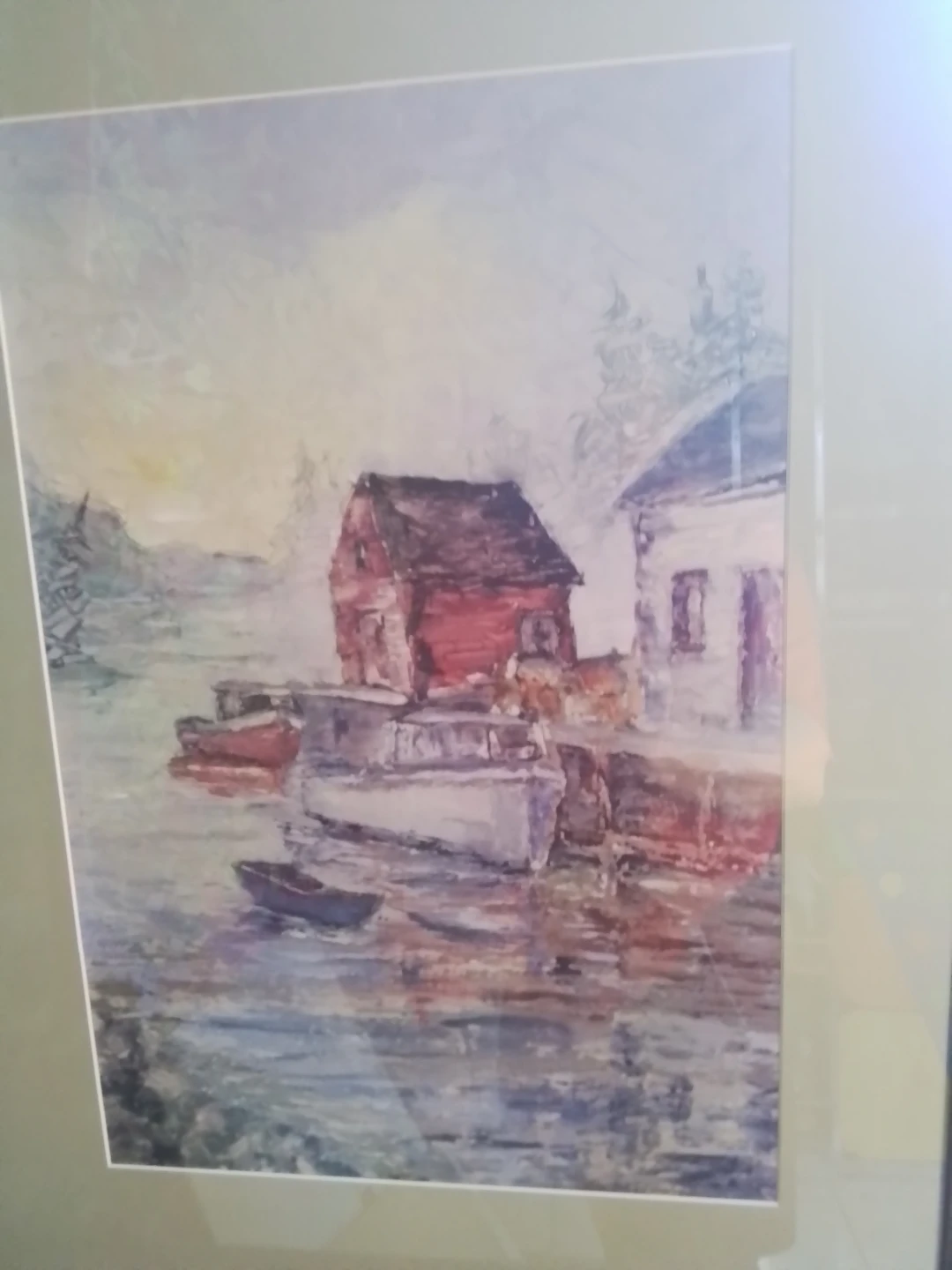 Mussel Boats Limited Edition Print by Mary K MacDermott - photo 2