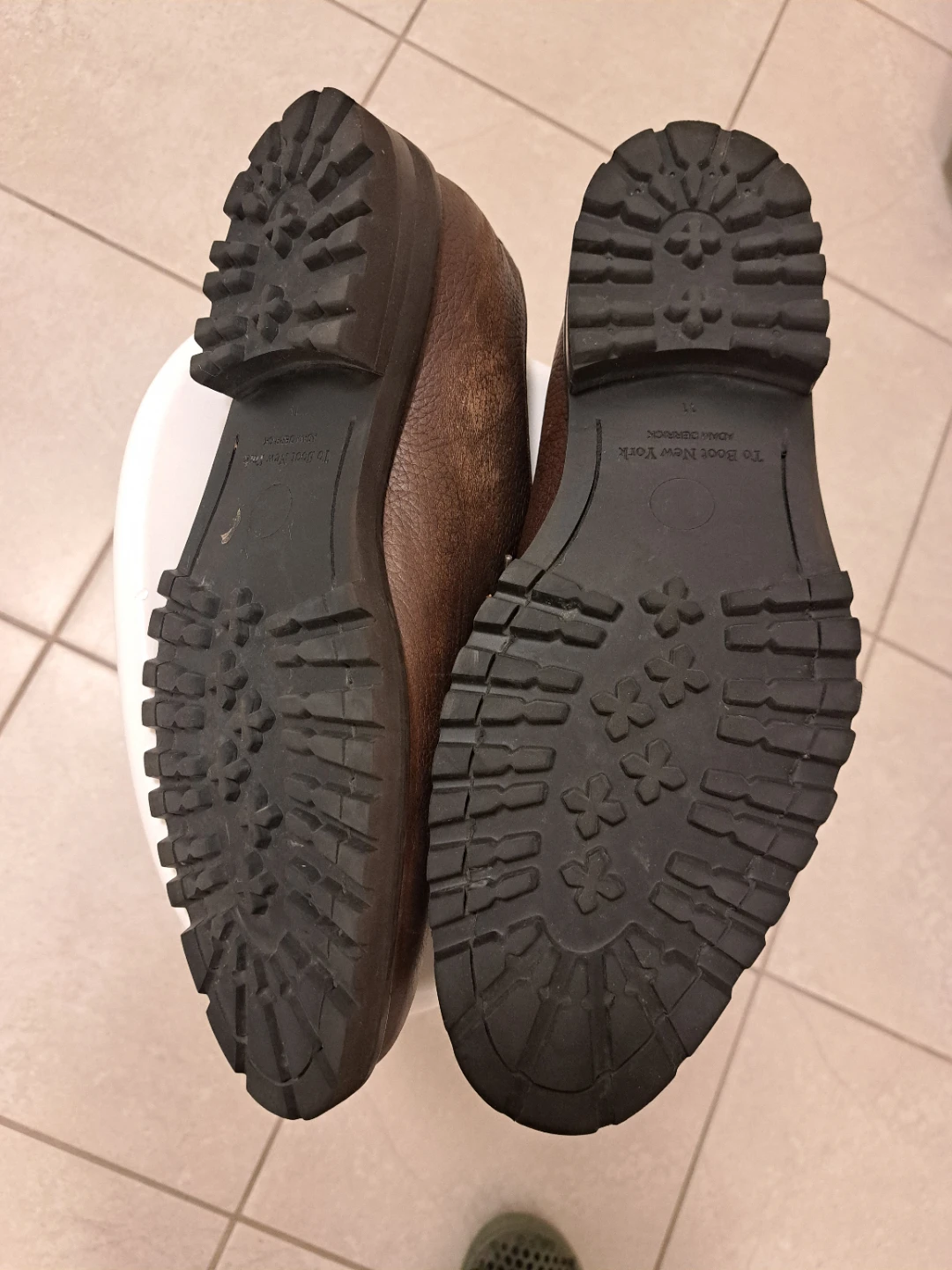 To Boot New York Brown Leather Shoes