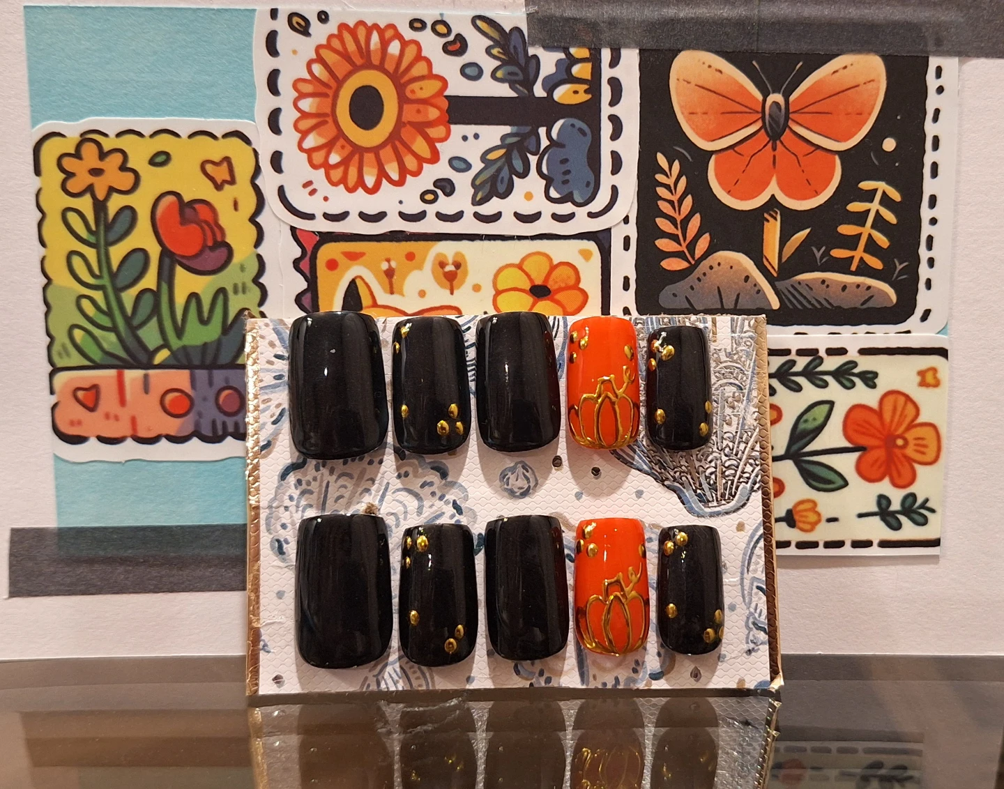 🪼Handmade press on nails🪼
