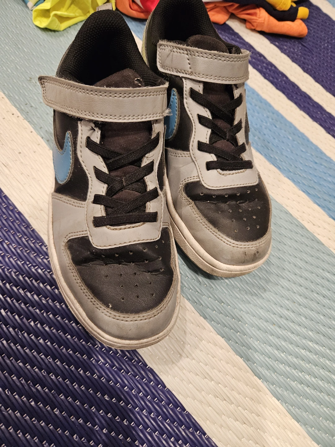 Nike Kids Sneakers Black and Grey - photo 2