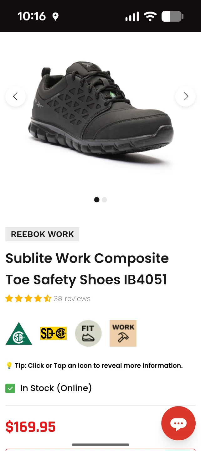 Reebok women's safety shoes - photo 4