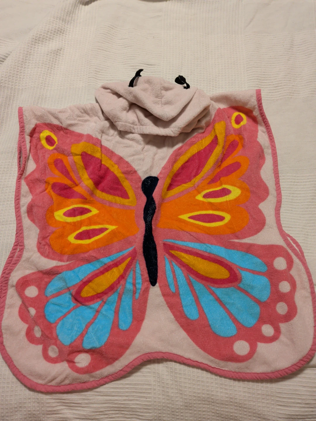 Butterfly bayby  hooded towel 🏈